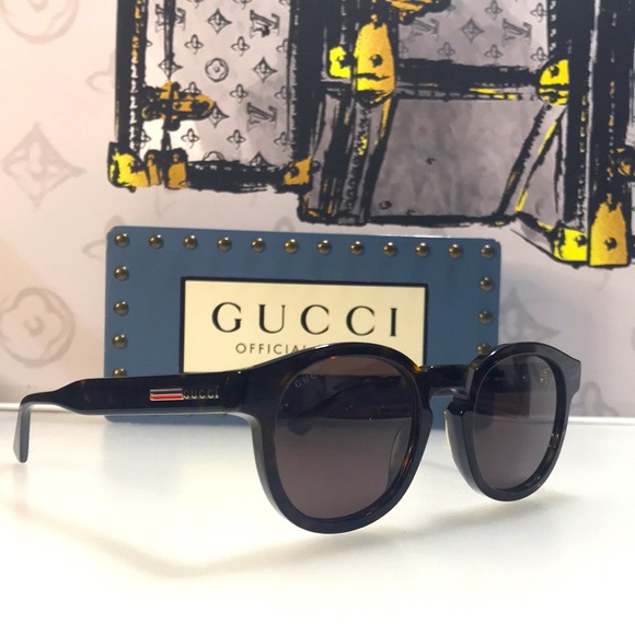 New Authentic  Gucci Men's GG0825S 49mm Sunglasses - Picture 5 of 11